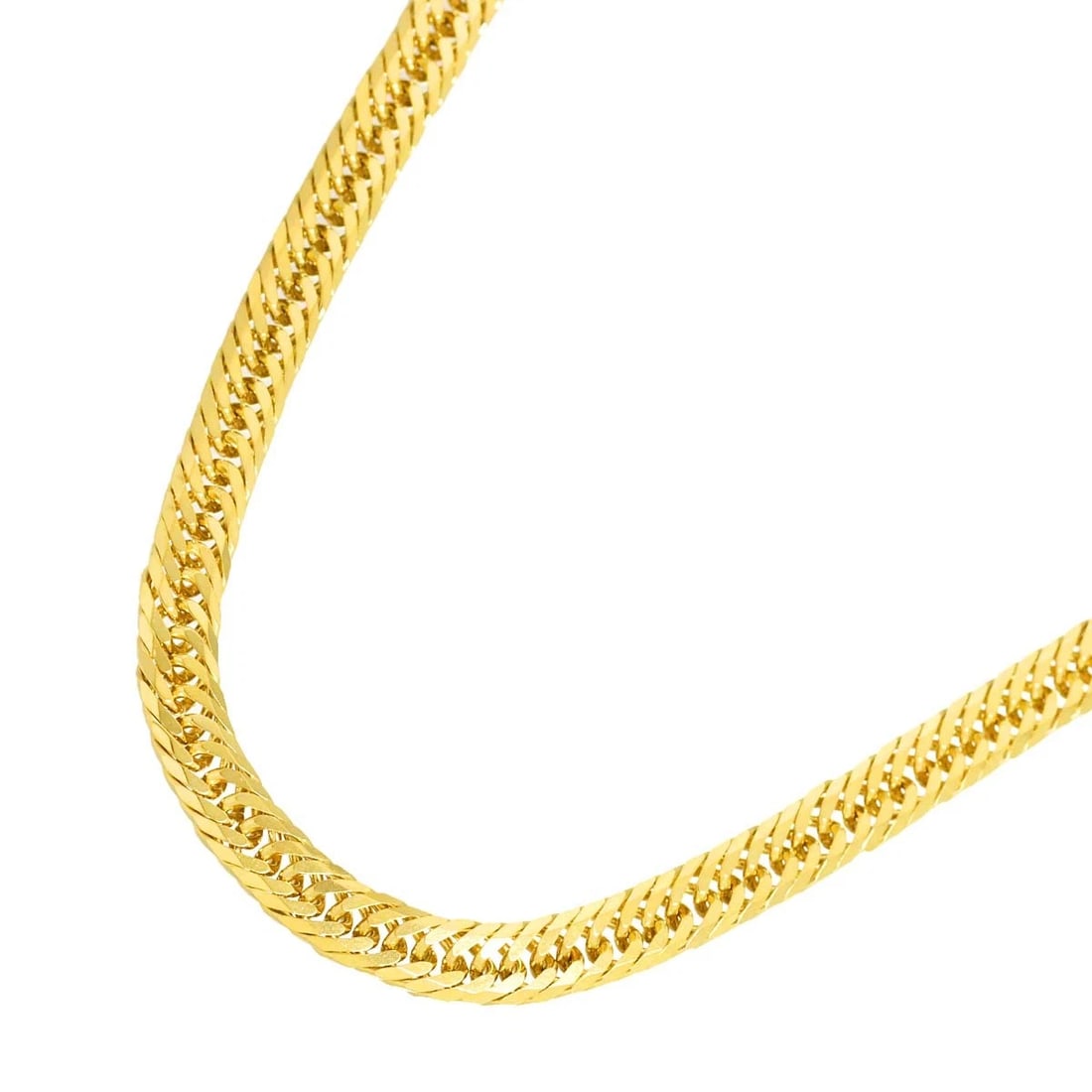 KIHEI CHAIN NECKLACE 18K YG 750: Kihei chain Necklace 18K YG 750 Brand: Unbranded Type/Style: Necklace Material: 750 Yellow Gold Color: Gold Size: Inner circumference:15.7inch Width:(max.) 5.6mm Accessories: None Accessor