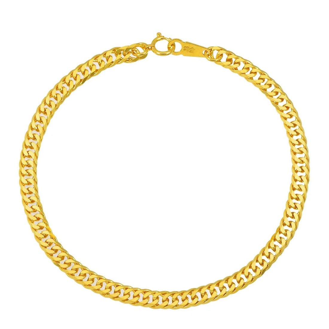 KIHEI CHAIN BRACELET 24K YG: Kihei chain Bracelet 24K YG Brand: Unbranded Type/Style: Bracelet Material: 999 Yellow Gold Color: Gold Size: Inner circumference:7.9inch Width:(max.)4.4mm Accessories: None Accessories No