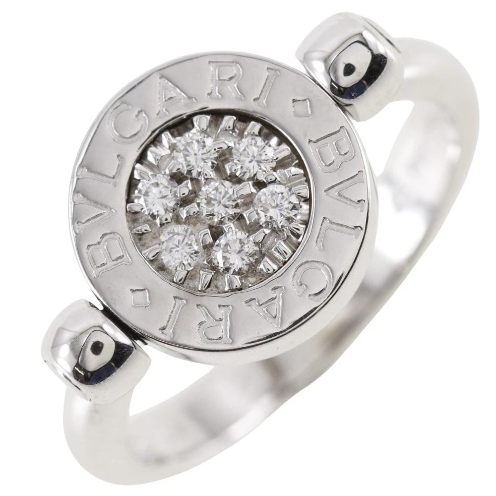 BVLGARI LAPIS RING K18 WHITE GOLD/LAPIS LAZULI: BVLGARI Lapis Ring K18 white gold/lapis lazuli Brand: BVLGARI Type/Style: Ring Material: K18 white gold Color: Silver Size: 4.75 - 5 US Accessories: None Accessories Notice: When purchasing pre-owned