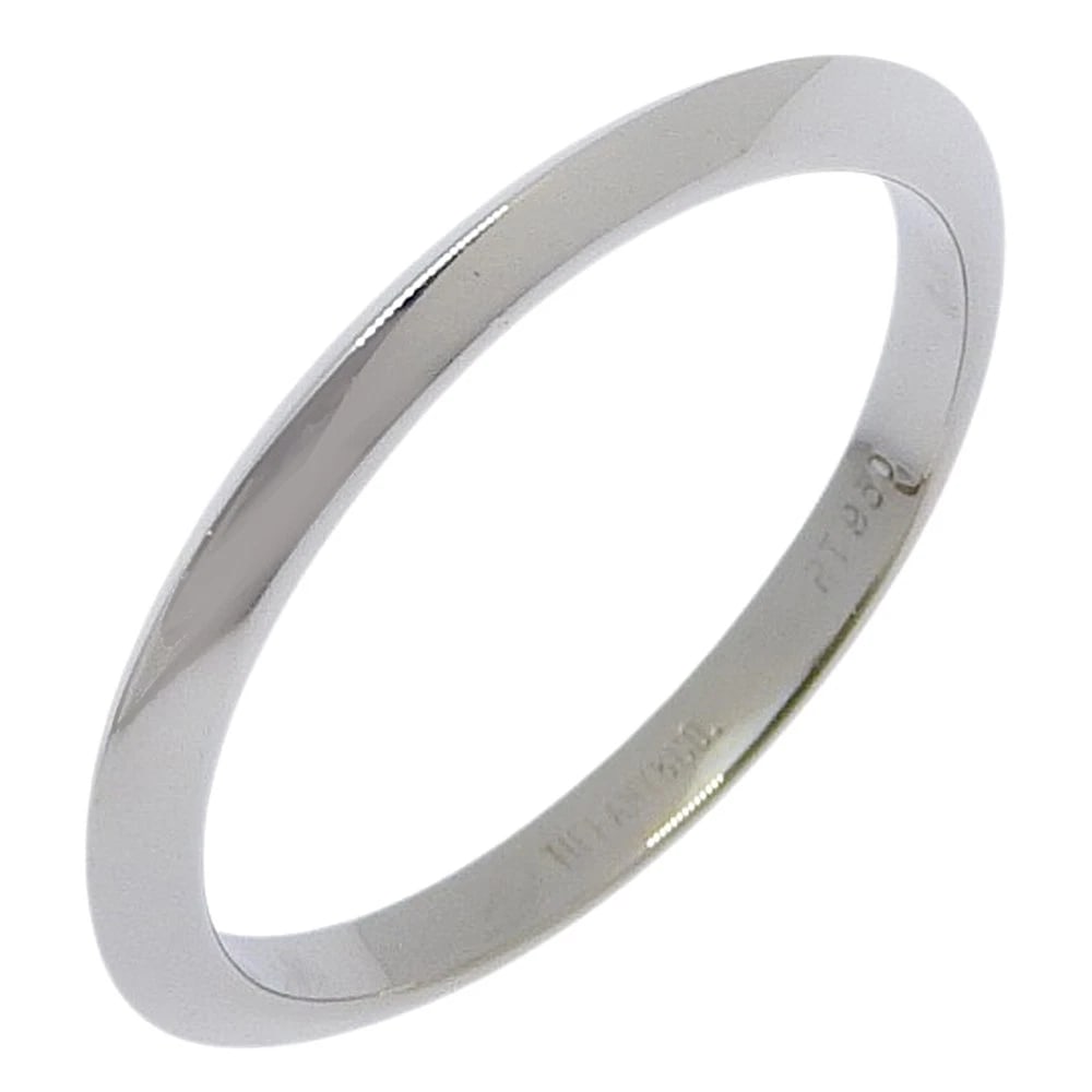 TIFFANY&CO. KNIFE EDGE RING PT950PLATINUM: TIFFANY&Co. Knife edge Ring Pt950Platinum Brand: TIFFANY&Co. Type/Style: Ring Material: Pt950Platinum Color: Silver Size: 4.1(US Size) Accessories: None Accessories Notice: When purchasing
