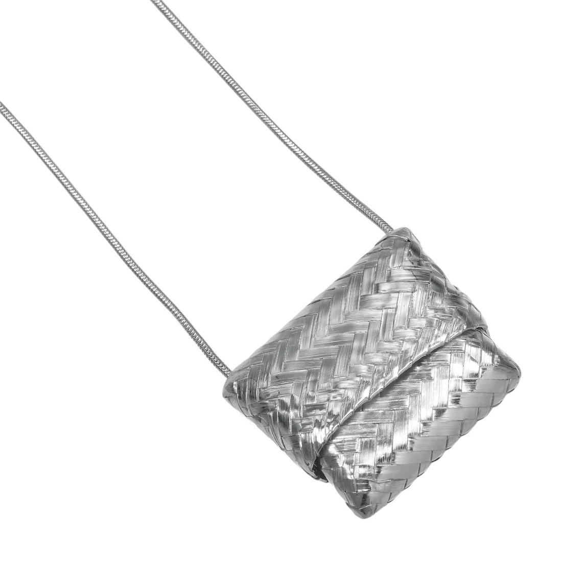 TIFFANY&CO. PILL CASE LONG NECKLACE NECKLACE: TIFFANY&Co. Pill case long necklace Necklace Brand: TIFFANY&Co. Type/Style: Necklace Material: Silver925 Color: Silver Size: Size(CM) Neck around?90cm Top?W36mm x H4mm Accessories: None Ac