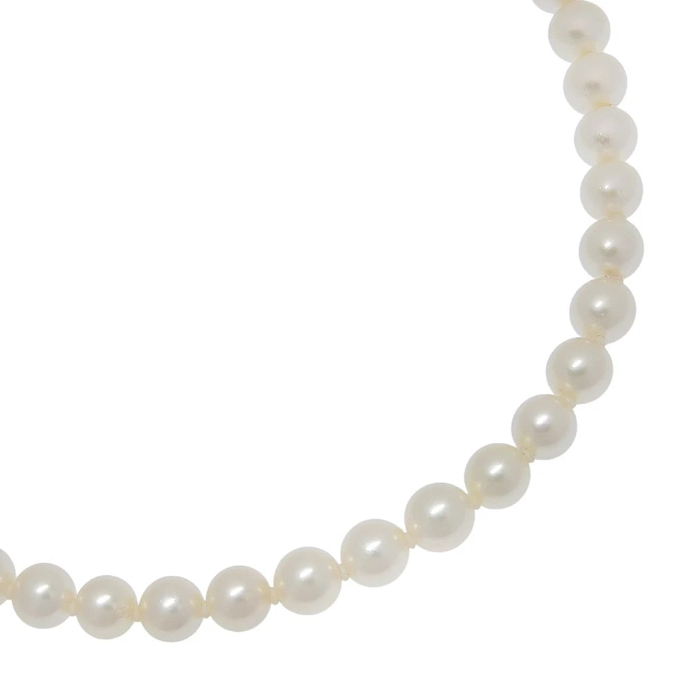 PEARL NECKLACE 14 WHITE GOLD/PEARL (1 of 4)