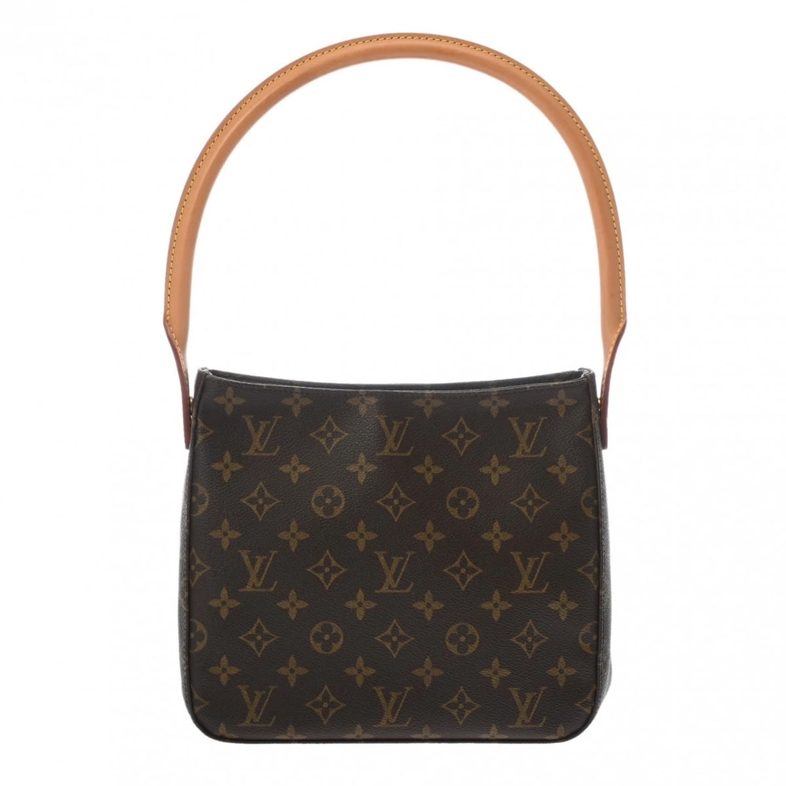 LOUIS VUITTON LOOPING MM MONOGRAM CANVAS BROWN: LOUIS VUITTON Looping MM Monogram canvas Brown Brand: LOUIS VUITTON Type/Style: Shoulder Bag Material: Monogram canvas Color: Brown Size: H:about 8.3inch W:about 9.6inch D:about 4.1inch (Bottom)