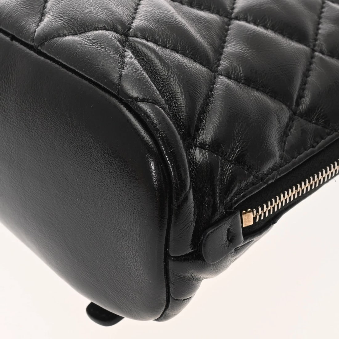 CHANEL BACKPACK MATRASSE BLACK BACKPACK - 6