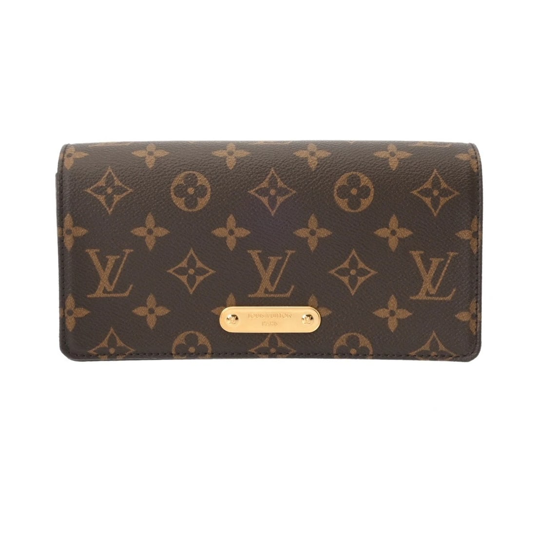 LOUIS VUITTON WALLET ON CHAIN LILY MONOGRAM CANVAS BROWN: LOUIS VUITTON Wallet on Chain Lily Monogram canvas Brown Brand: LOUIS VUITTON Type/Style: Shoulder Bag Material: Monogram canvas Color: Brown Size: H:about 4.5inch W:about 8.3inch D:about 2.0inch