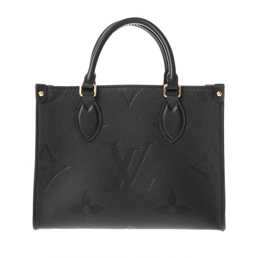 LOUIS VUITTON PM 2WAY MONOGRAM GIANT EMPLANT LEATHER: LOUIS VUITTON PM 2WAY Monogram Giant Emplant leather Brand: LOUIS VUITTON Type/Style: Handbag Material: leather Color: Noir Size: H:about 7.5inch W:about 9.8inch D:about 3.9inch Accessories: None
