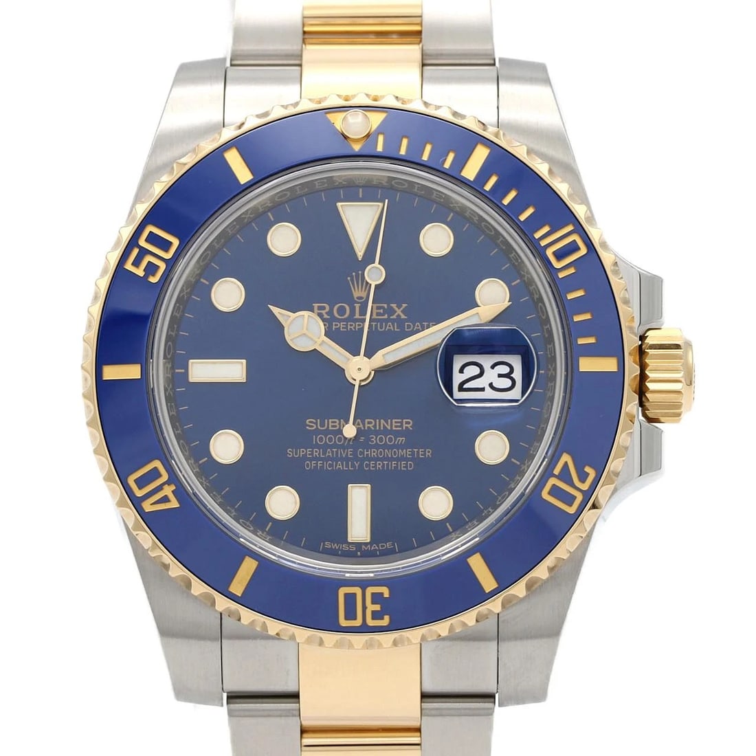ROLEX SUBMARINER DATE SSXYG MECHANICAL AUTOMATIC WATCH: Rolex Submariner Date SSxYG Mechanical Automatic watch Brand: ROLEX Type/Style: Wrist watch Material: Case: Stainless steel x yellow gold Bracelet: Stainless steel x yellow gold Color: Dial color: Blu