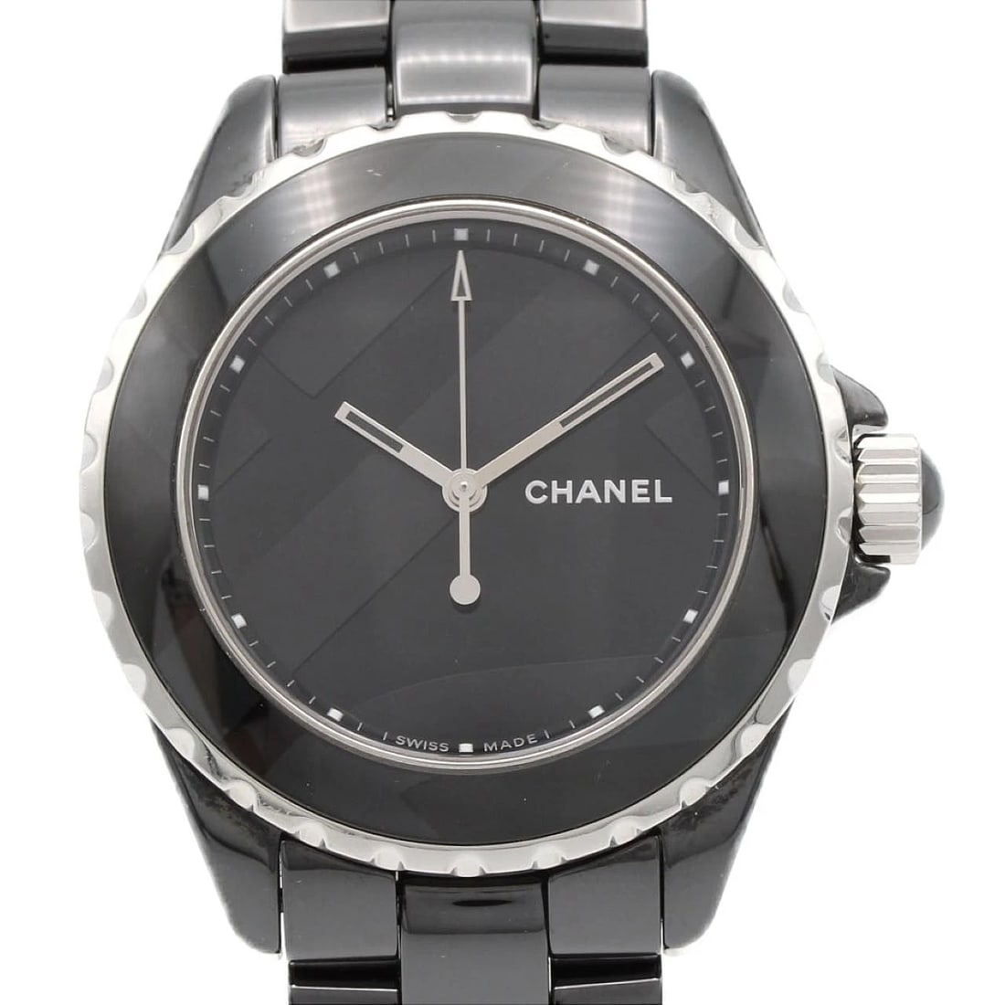 CHANEL J12 CERAMIC WATCH: Chanel J12 Ceramic watch Brand: CHANEL Type/Style: Wrist watch Material: Case: Ceramic Bracelet: Ceramic Color: Dial Color: Black Size: Case diameter: Approx. 38 mm Max wrist circumference: 15 cm