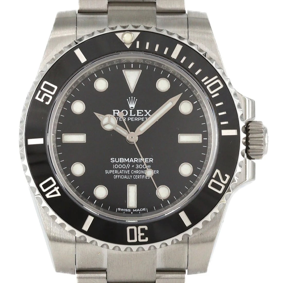 ROLEX STAINLESS STEEL MECHANICAL AUTOMATIC WATCH: Rolex Stainless Steel Mechanical Automatic watch Brand: ROLEX Type/Style: Wrist watch Material: Case: Stainless Steel Breath: Stainless Steel Color: Dial Color: Black Size: Case diameter: Approx. 40 m