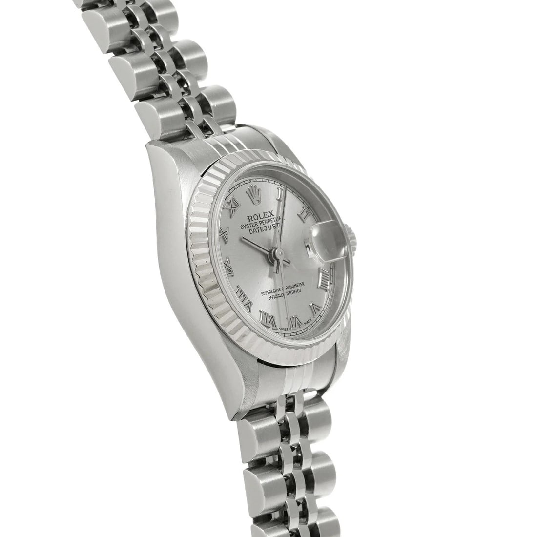 ROLEX DATEJUST STAINLESS STEEL WATCH - 3