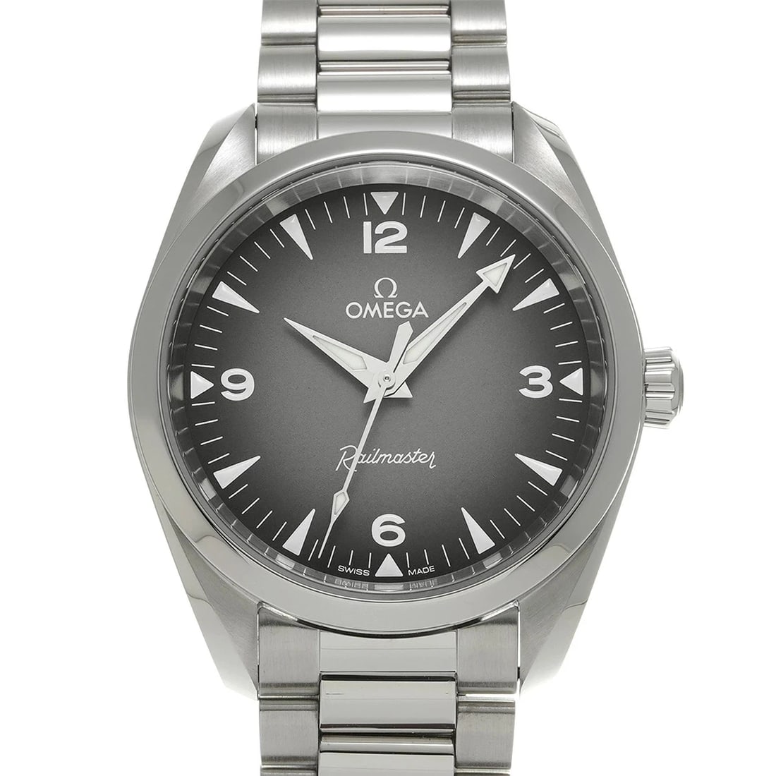 OMEGA SEAMASTER CO-AXIAL STAINLESS STEEL WATCH: OMEGA Seamaster Co-Axial Stainless Steel watch Brand: OMEGA Type/Style: Wristwatch Material: Case Material Stainless Steel Color: Dial Color gray Size: Case: Length/38mm Width/38mm Wrist Circumference