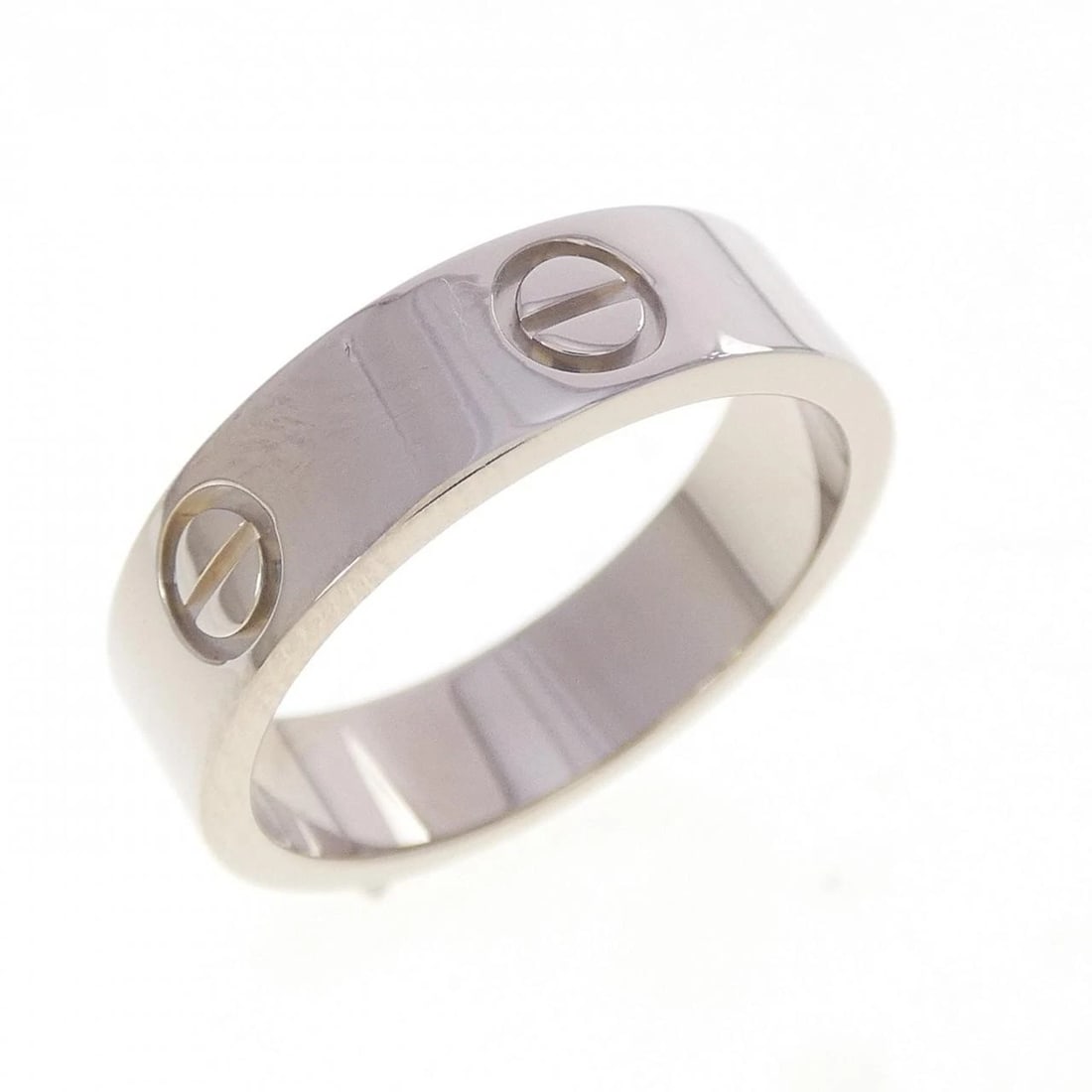 CARTIER LOVE RING: Cartier Love Ring Brand: CARTIER Type/Style: Cartier Ring Material: 750 white gold Color: White Gold Size: US7 1/4(56) Accessories: None Accessories Notice: When purchasing pre-owned goods, please