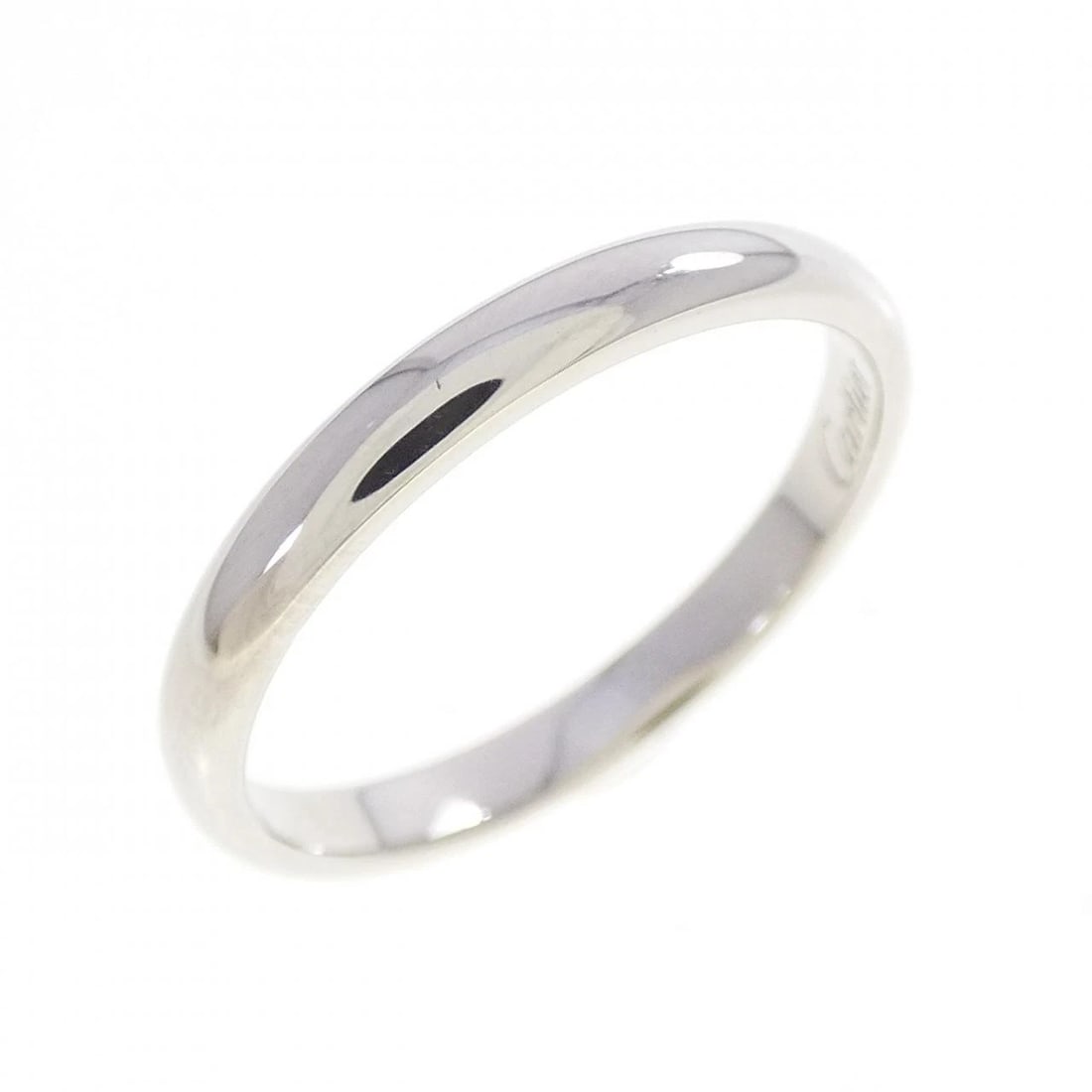 CARTIER WEDDING RING: Cartier Wedding Ring Brand: CARTIER Type/Style: Cartier Ring Material: Platinum950 Color: Silver Size: US5(49) Accessories: None Accessories Notice: When purchasing pre-owned goods, please refer to