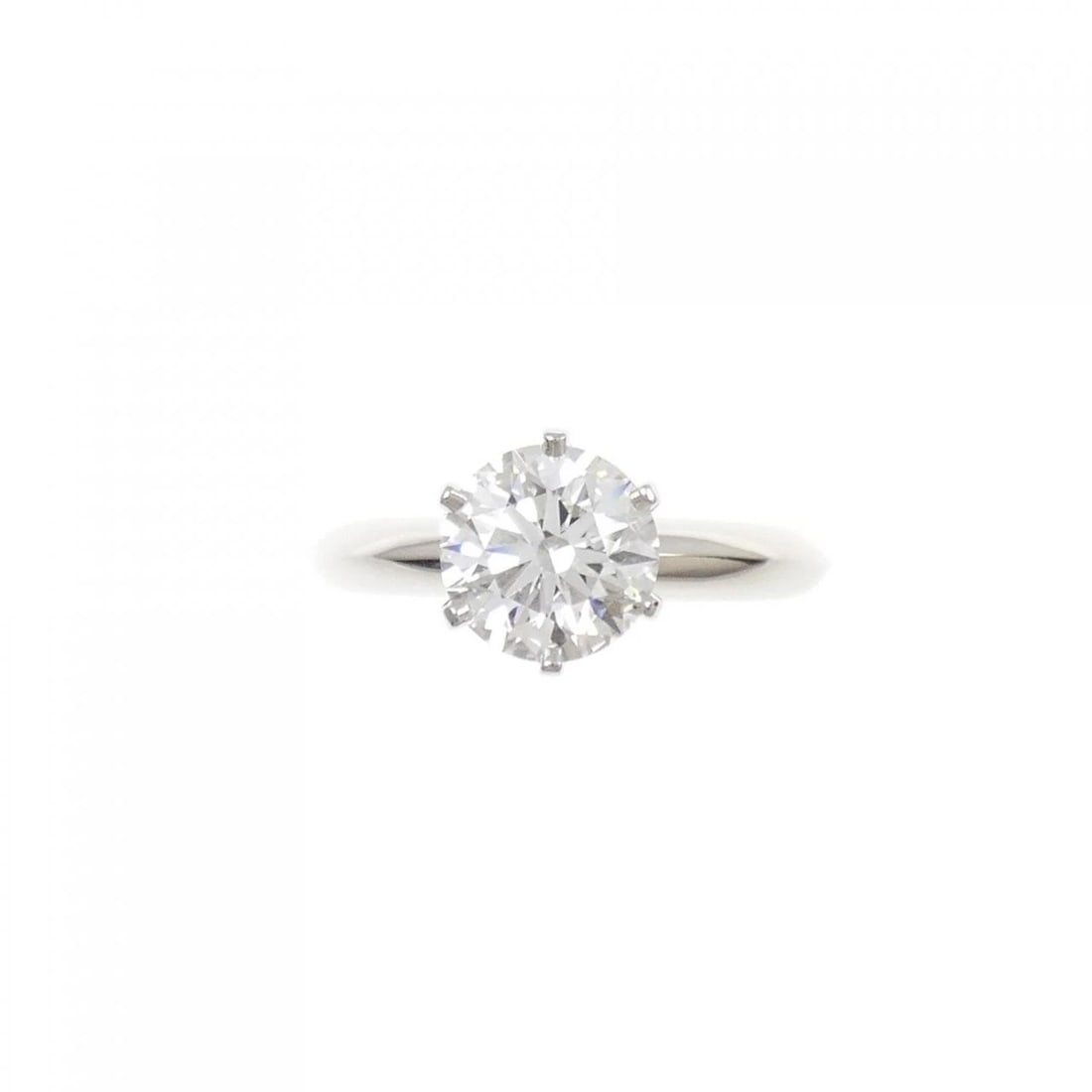 TIFFANY&CO. CLASSIC SOLITAIRE RING - 2