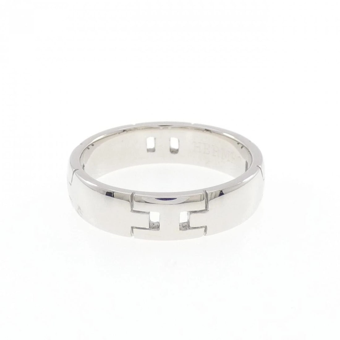 HERMES HERCULES PETITE MODEL RING: Hermes Hercules Petite Model Ring Brand: HERMES Type/Style: Hermes Ring Material: 750 white gold Color: white gold Size: US7(54) Accessories: None Accessories Notice: When purchasing pre-owned goods,