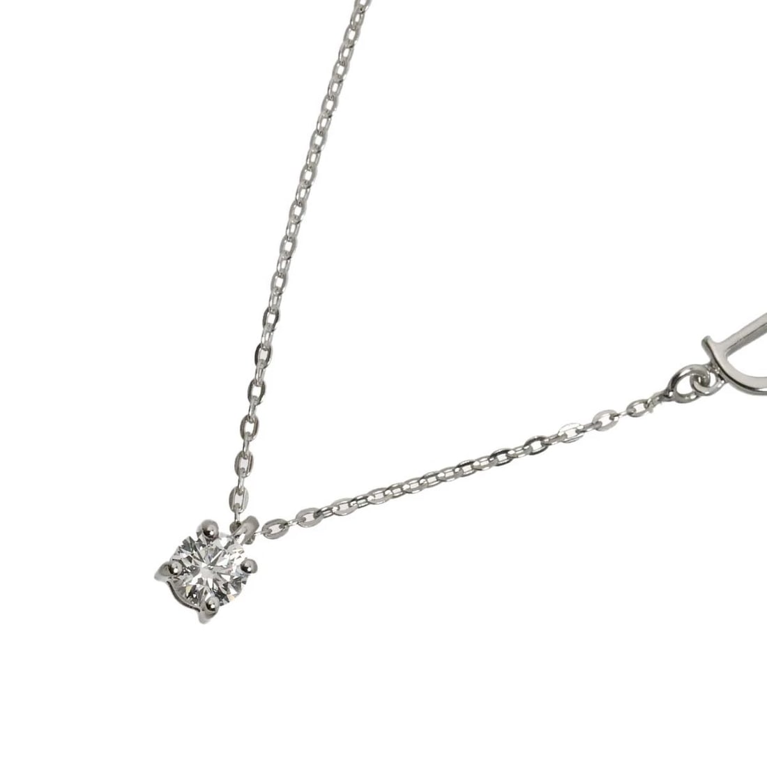 DAMIANI VERAMORE DIAMOND NECKLACE 18K WG 750: DAMIANI Veramore Diamond Necklace 18K WG 750 Brand: DAMIANI Type/Style: Necklace Material: 750 White Gold Main Stone Natural Color: White Gold Size: internal circumference of the chain:17.7inch to 15.