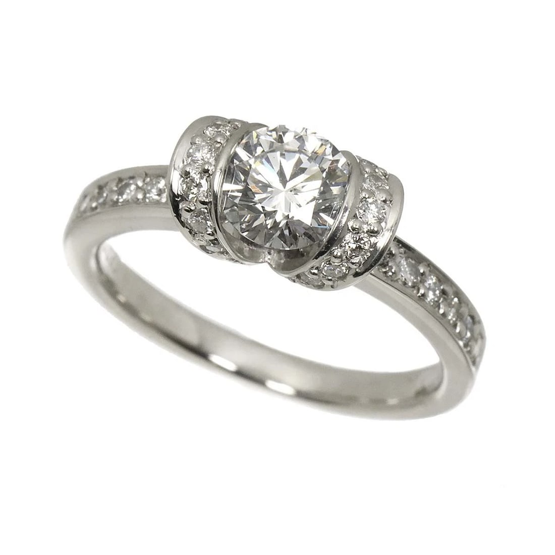 DIAMOND RING PT PLATINUM - 3