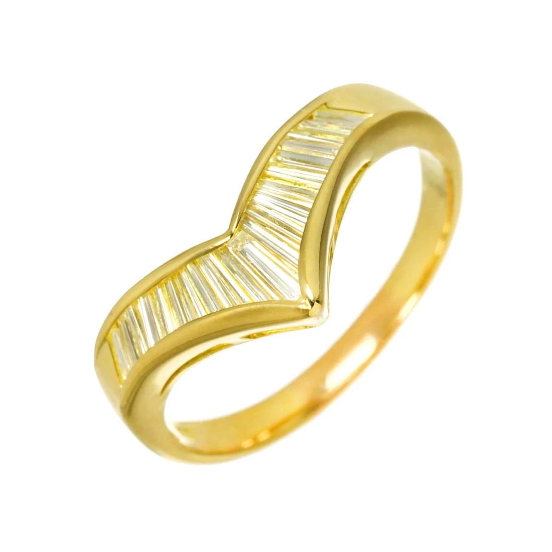 DIAMOND RING 18K YG YELLOW GOLD 750: Diamond Ring 18K YG Yellow Gold 750 Brand: Unbranded Type/Style: Ring Material: 750 Yellow Gold Main Stone Natural Color: Yellow Gold Size: 7.5(US) Accessories: None Accessories Notice: When