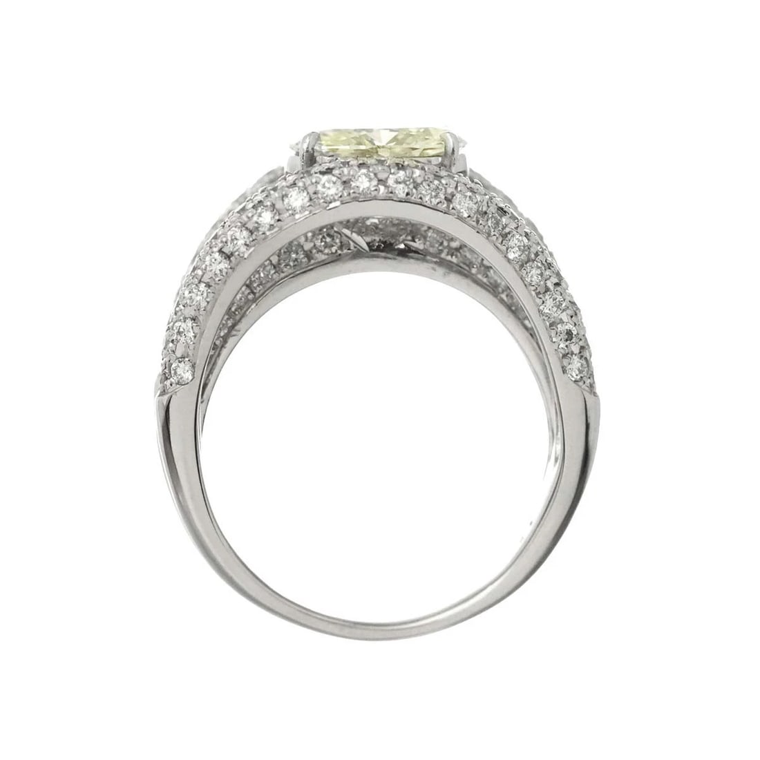 DIAMOND RING PT PLATINUM - 5