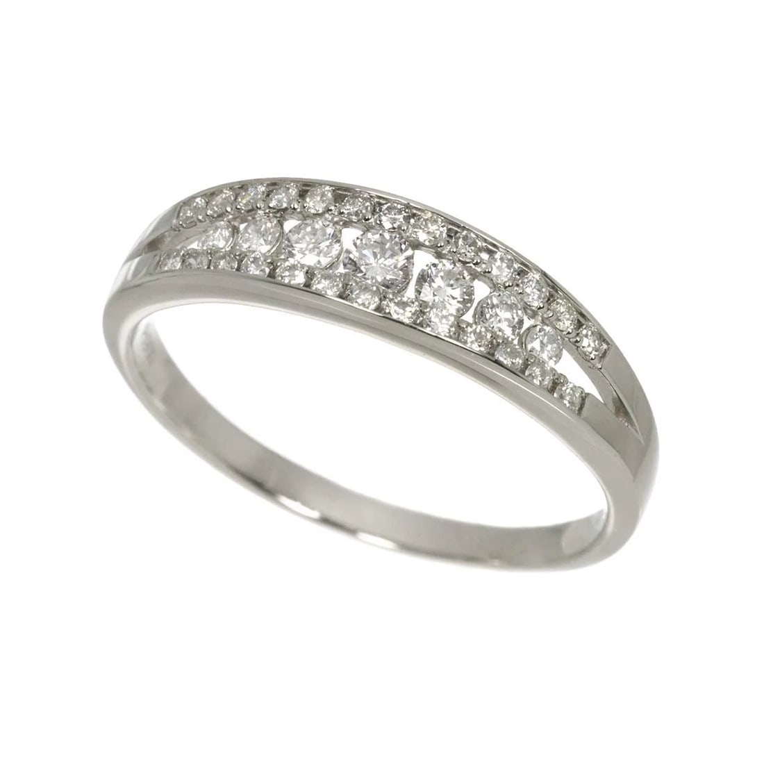 DIAMOND RING PT PLATINUM - 3
