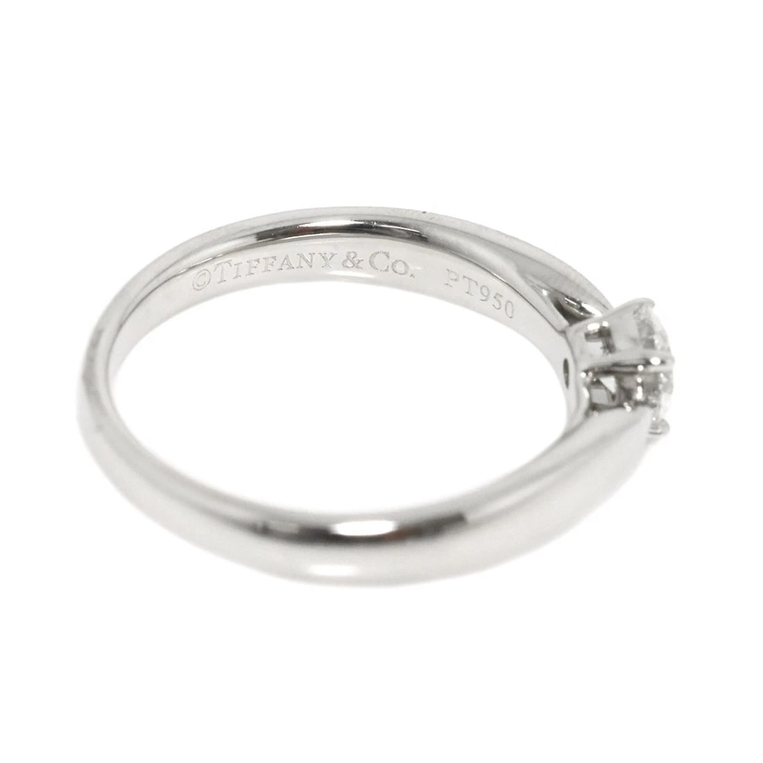 TIFFANY CO. HARMONY DIAMOND RING PT - 3