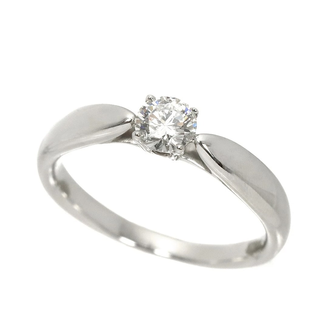 TIFFANY CO. HARMONY DIAMOND RING PT - 4