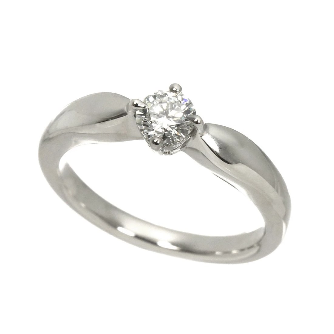 BVLGARI DIAMOND RING PLATINUM - 3
