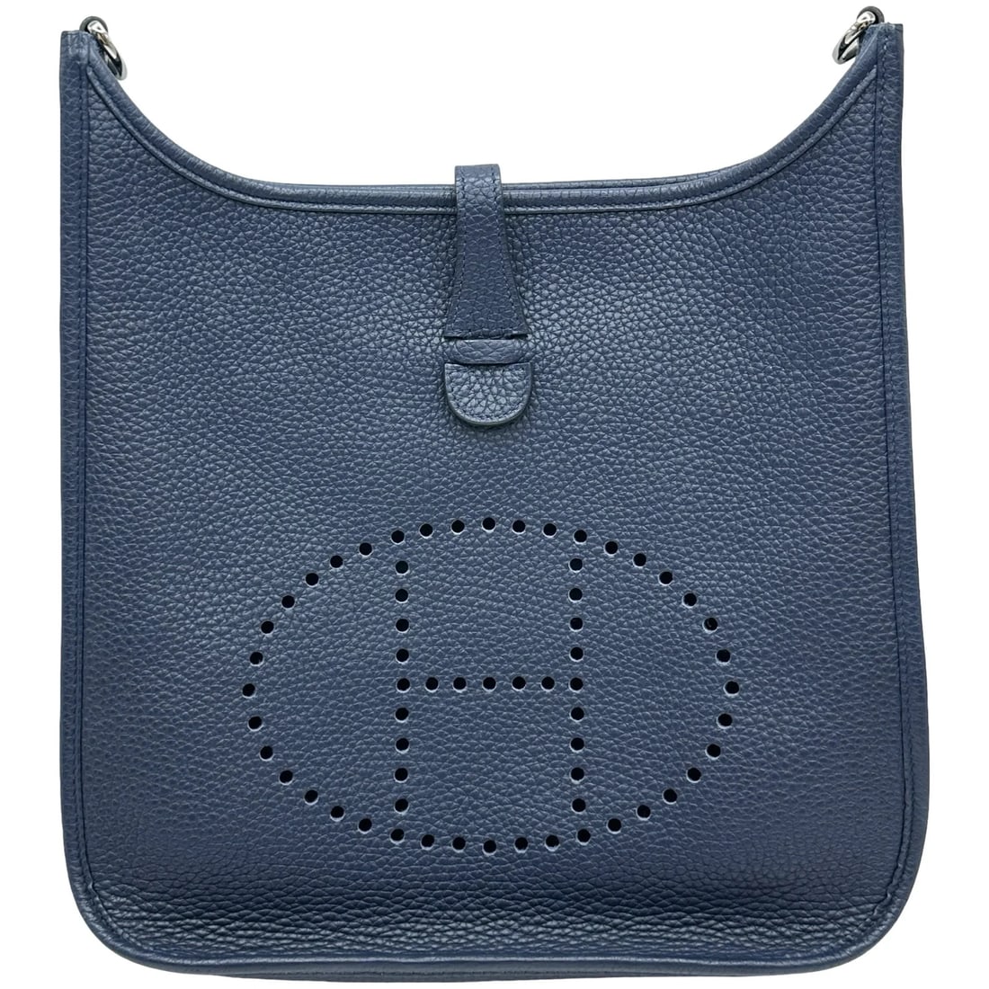 HERMESX BLUE NUIT/TAURILLON SHOULDER BAG - 2