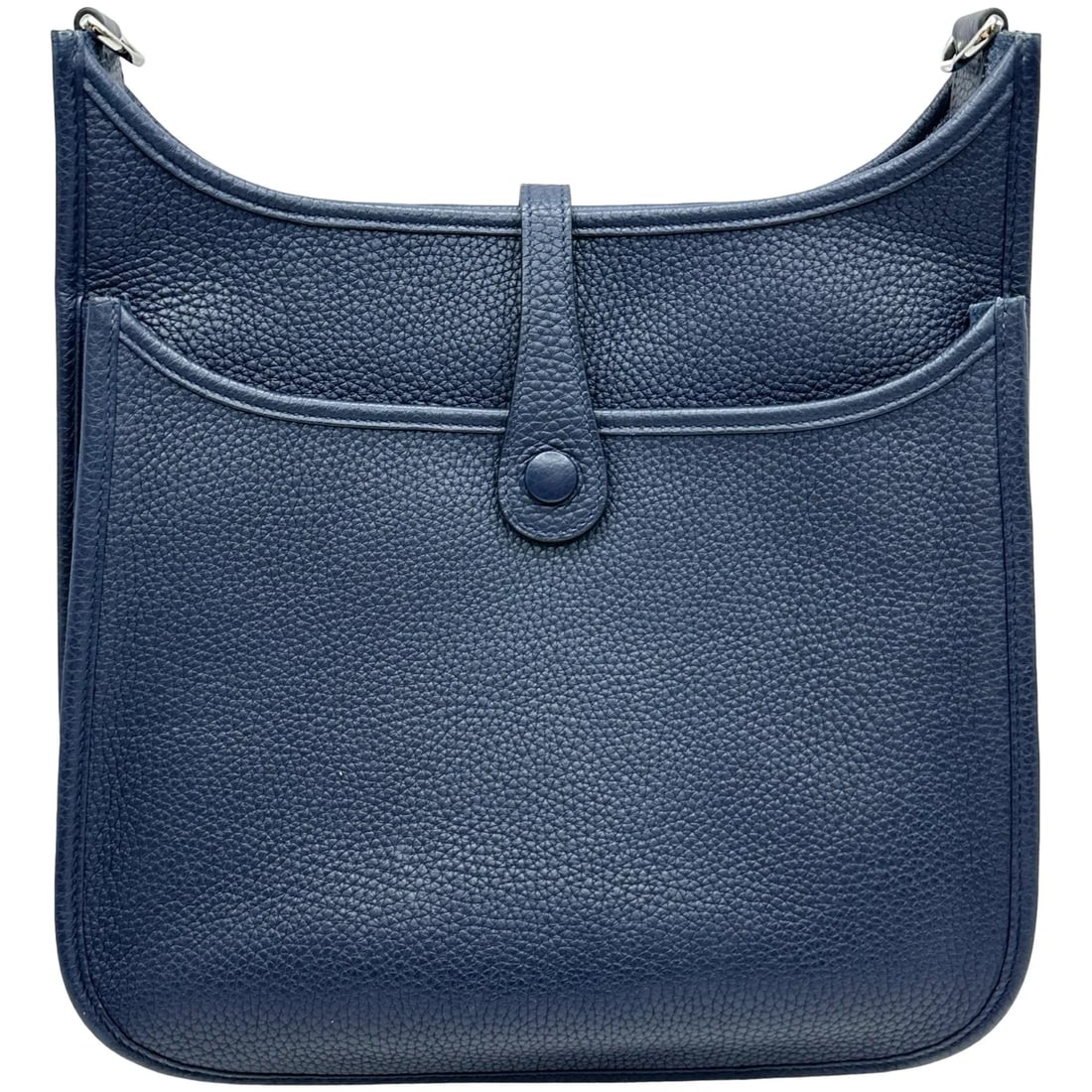 HERMESX BLUE NUIT/TAURILLON SHOULDER BAG - 3