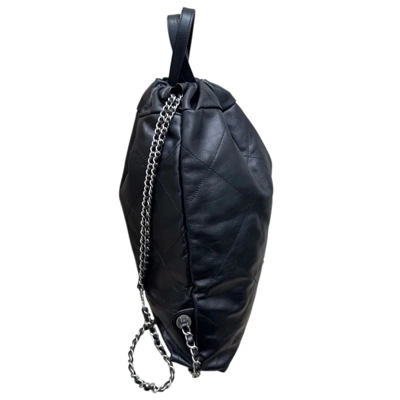 CHANEL BACKPACK BLACK - 2