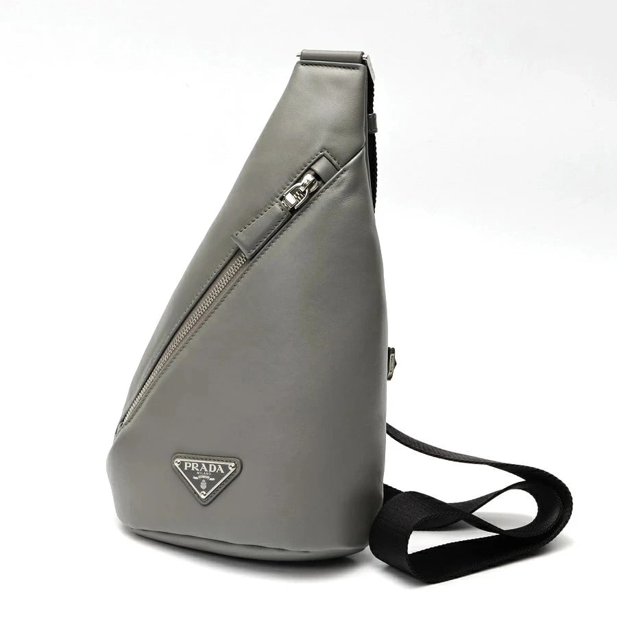 PRADA ONE SHOULDER BAG BODY BAG GREY