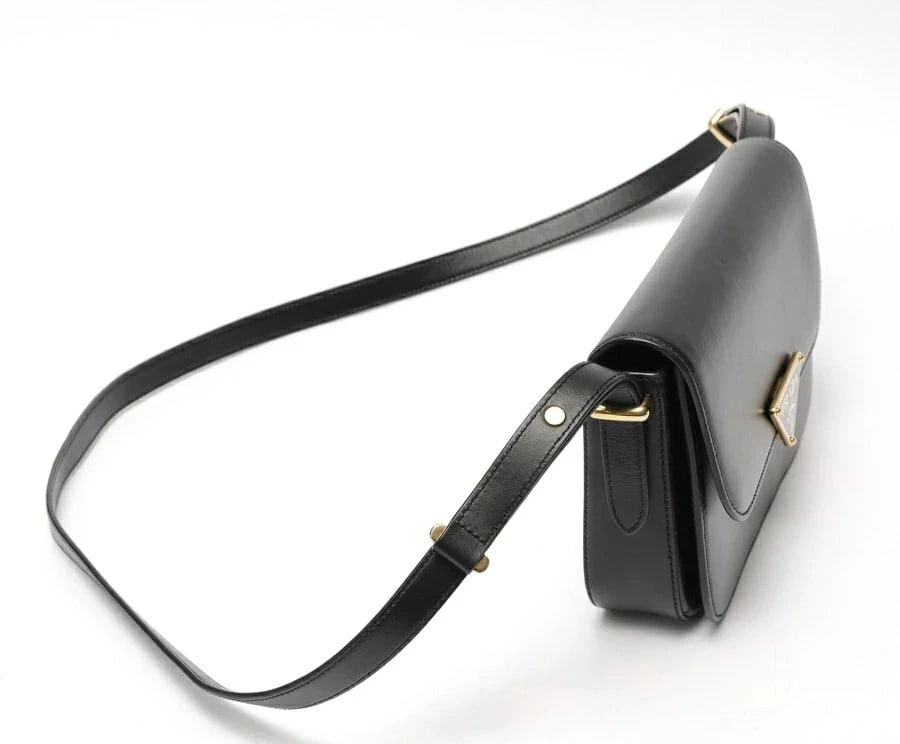 PRADA TRIANGLE LOGO SHOULDER BAG - 2
