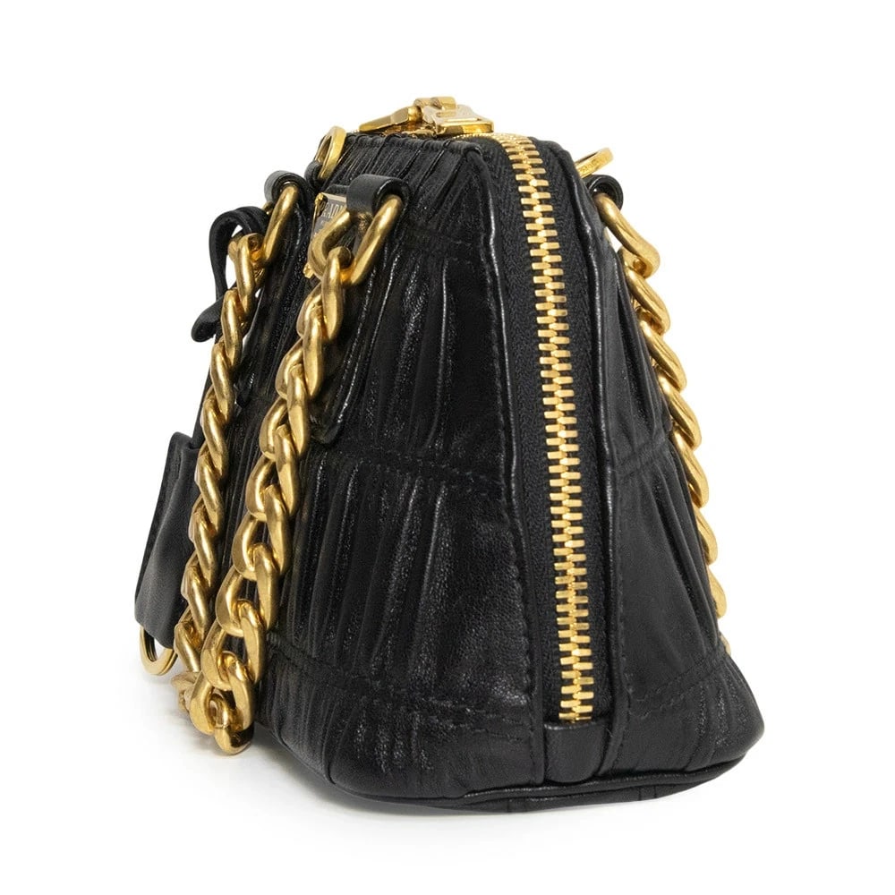 PRADA NAPPA GAUFRE BLACK - 3