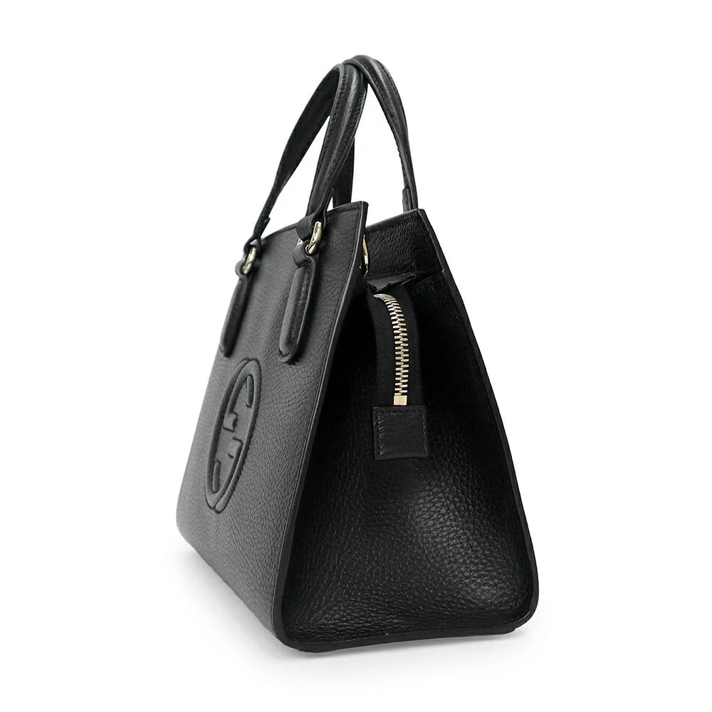GUCCI SOHO INTERLOCKING G BLACK - 2
