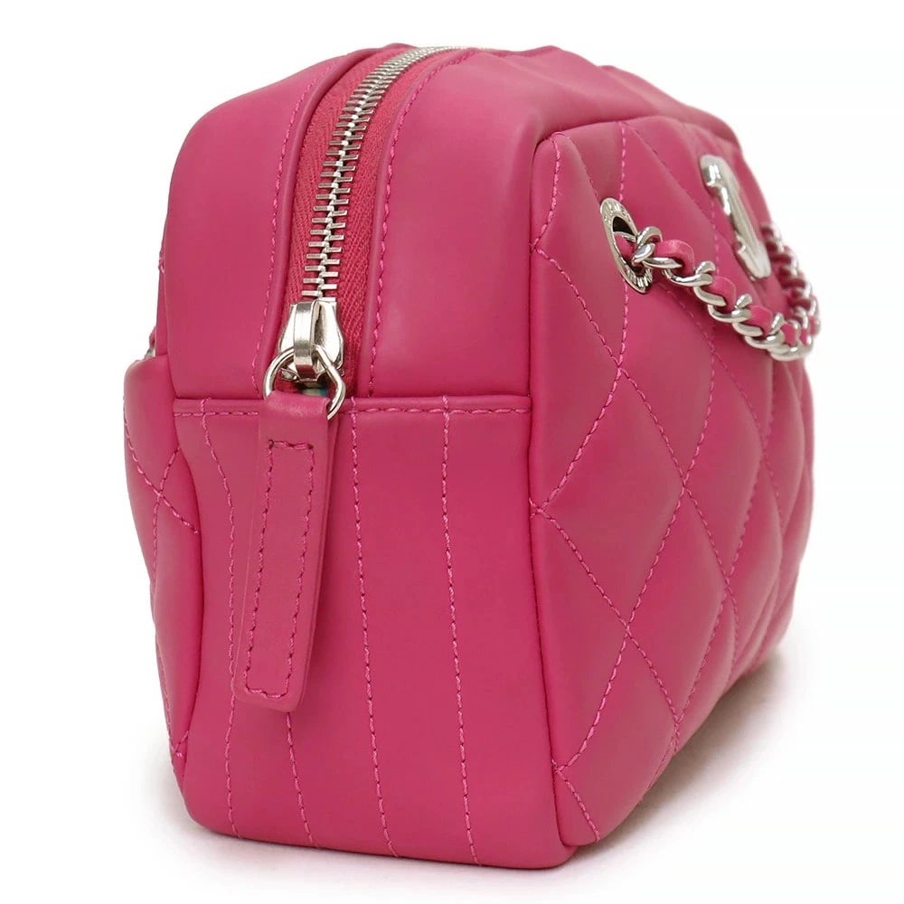 CHANEL CAMERA CASE COCO MARK MATELASSE - 2