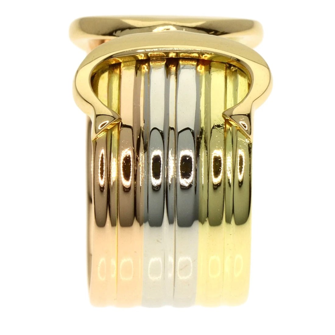 CARTIER RING RING K18 YELLOW GOLD 18K PINK GOLD (1 of 4)