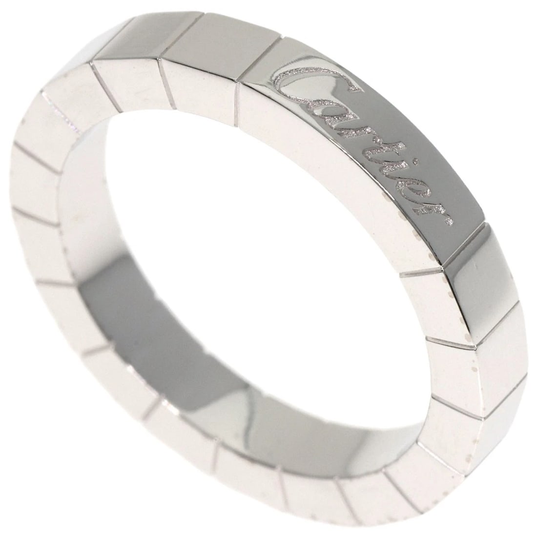 CARTIER RING K18 WHITE GOLD: CARTIER Ring K18 White Gold Brand: CARTIER Type/Style: Ring Material: K18 White Gold Color: Silver Size: 4.5(US) Accessories: None Accessories Notice: When purchasing pre-owned goods, plea