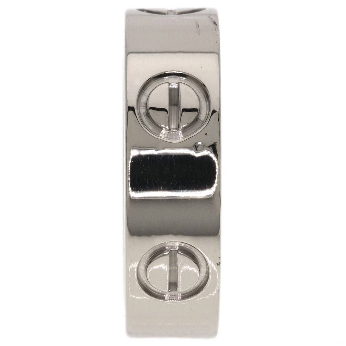 CARTIER RING K18 WHITE GOLD: CARTIER Ring K18 White Gold Brand: CARTIER Type/Style: Ring Material: K18 White Gold Color: Silver Size: 5.75(US) Accessories: None Accessories Notice: When purchasing pre-owned goods, ple
