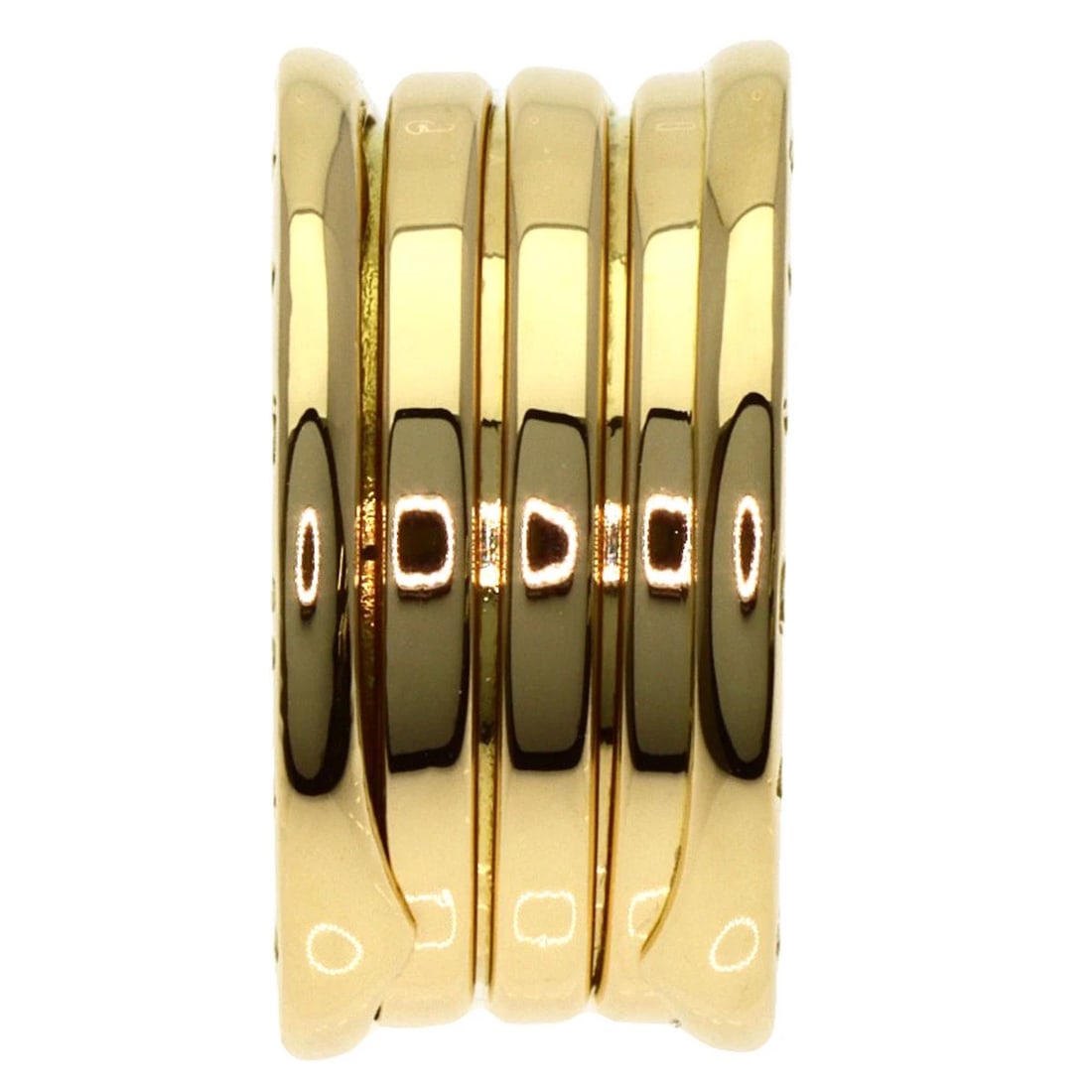 BVLGARI B.ZERO1 RING K18 YELLOW GOLD: BVLGARI B.zero1 Ring K18 Yellow Gold Brand: BVLGARI Type/Style: Ring Material: K18 Yellow Gold Color: Gold Size: 5.75(US) Accessories: None Accessories Notice: When purchasing pre-owned go