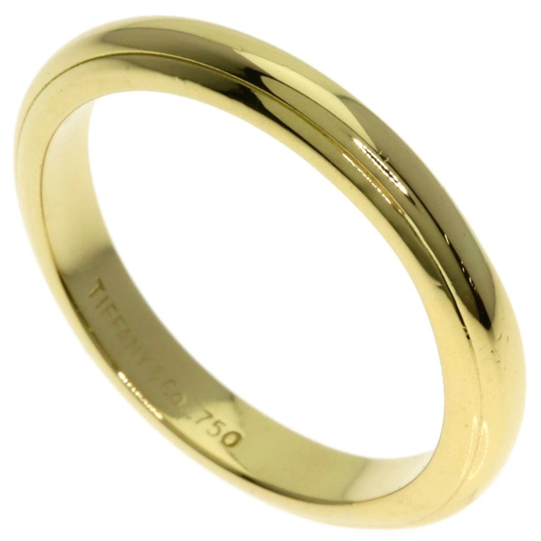 TIFFANY&CO. WEDDING RING K18 YELLOW GOLD: TIFFANY&Co. wedding Ring K18 Yellow Gold Brand: TIFFANY&Co. Type/Style: Ring Material: K18 Yellow Gold Color: Gold Size: 5.25(US) Accessories: None Accessories Notice: When purchasing pre-