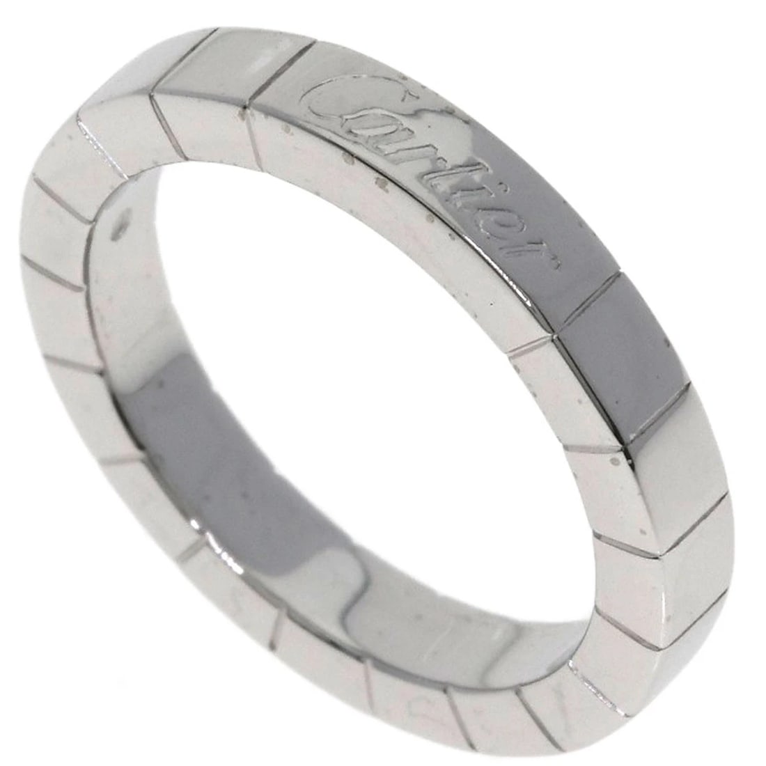 CARTIER RING K18 WHITE GOLD: CARTIER Ring K18 White Gold Brand: CARTIER Type/Style: Ring Material: K18 White Gold Color: Silver Size: 4.5(US) Accessories: None Accessories Notice: When purchasing pre-owned goods, plea