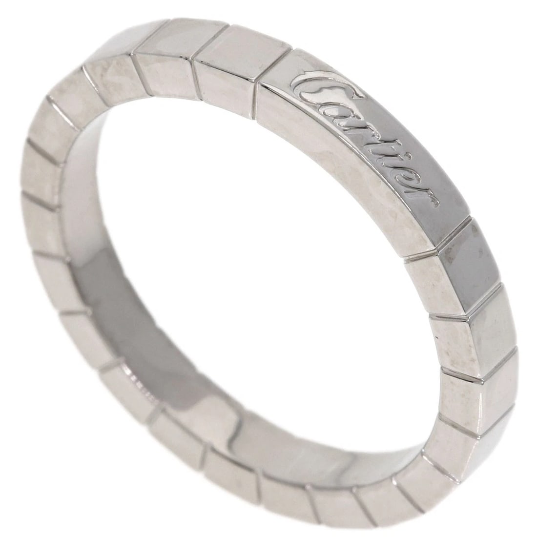 CARTIER RING K18 WHITE GOLD: CARTIER Ring K18 White Gold Brand: CARTIER Type/Style: Ring Material: K18 White Gold Color: Silver Size: 9.25(US) Accessories: None Accessories Notice: When purchasing pre-owned goods, please refer