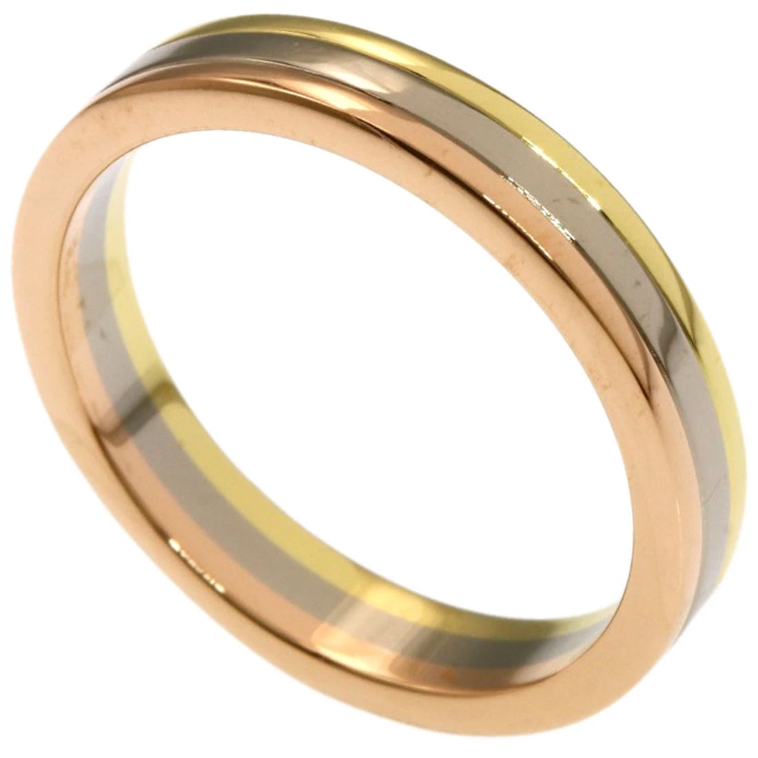 CARTIER RING K18 YELLOW GOLD K18 WHITE GOLD: CARTIER Ring K18 Yellow Gold K18 White Gold Brand: CARTIER Type/Style: Ring Material: K18 Yellow Gold/K18 White Gold/18K Pink Gold Color: Gold Size: 6.25(US) Accessories: None Accessories