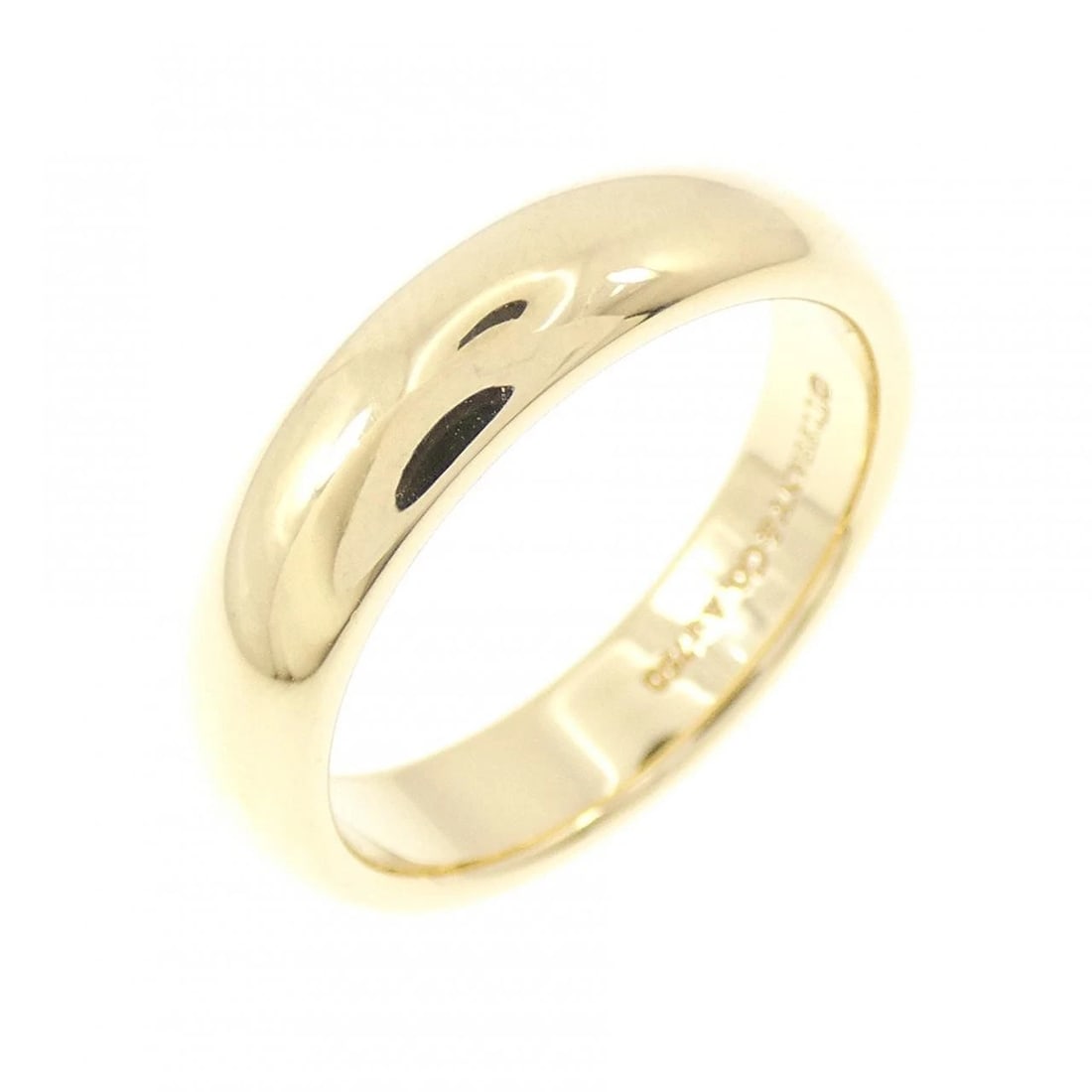 TIFFANY & CO. FOREVER WEDDING BAND RING: TIFFANY & Co. Forever Wedding Band Ring Brand: TIFFANY&Co. Type/Style: TIFFANY & Co. Ring Material: 750 yellow gold Color: yellow gold Size: US5 3/4 Accessories: None Accessories Notice: When
