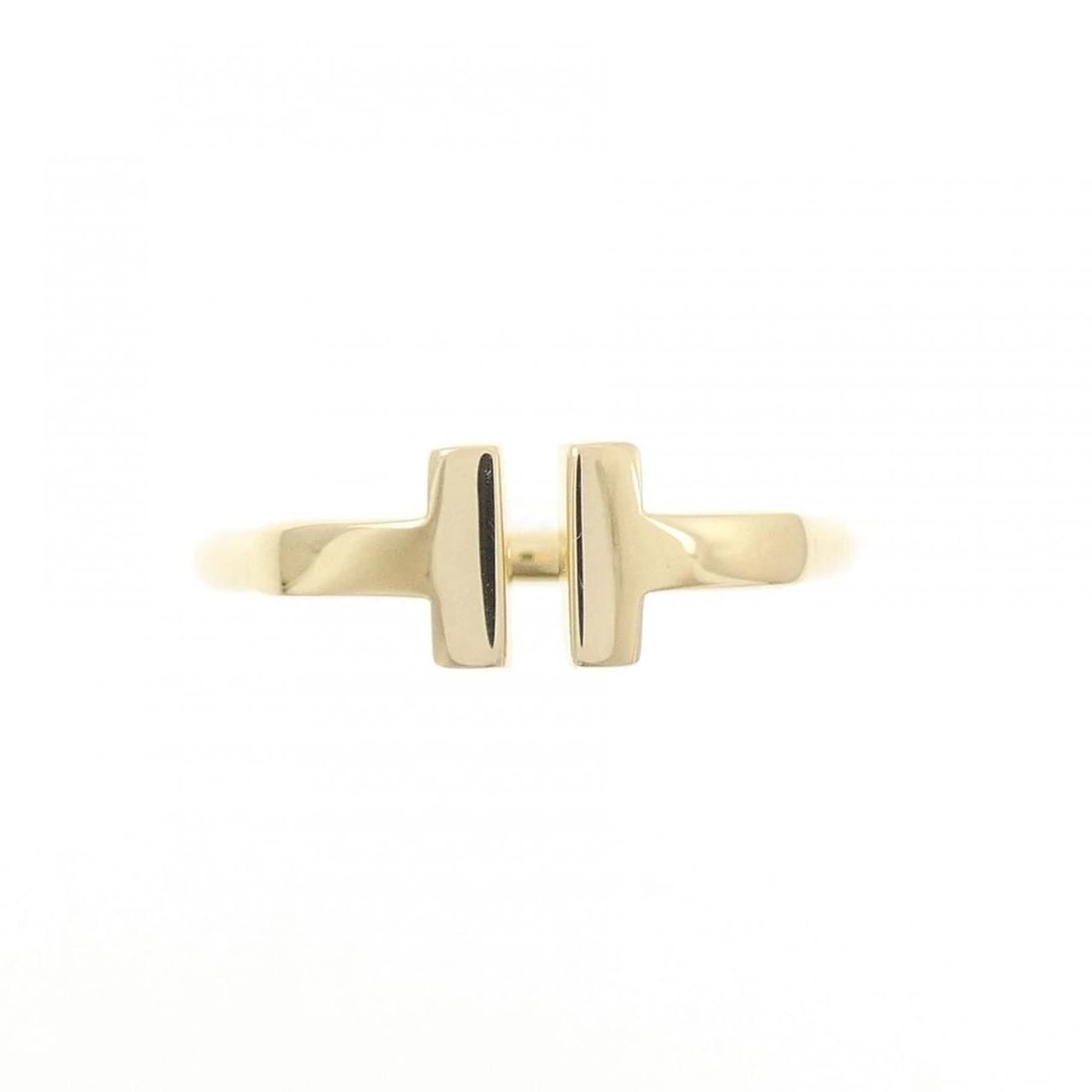 TIFFANY & CO. T-WIRE RING: TIFFANY & Co. T-wire ring Brand: TIFFANY&Co. Type/Style: TIFFANY & Co. Ring Material: 750 yellow gold Color: yellow gold Size: US5 Accessories: None Accessories Notice: When purchasing pre-owned