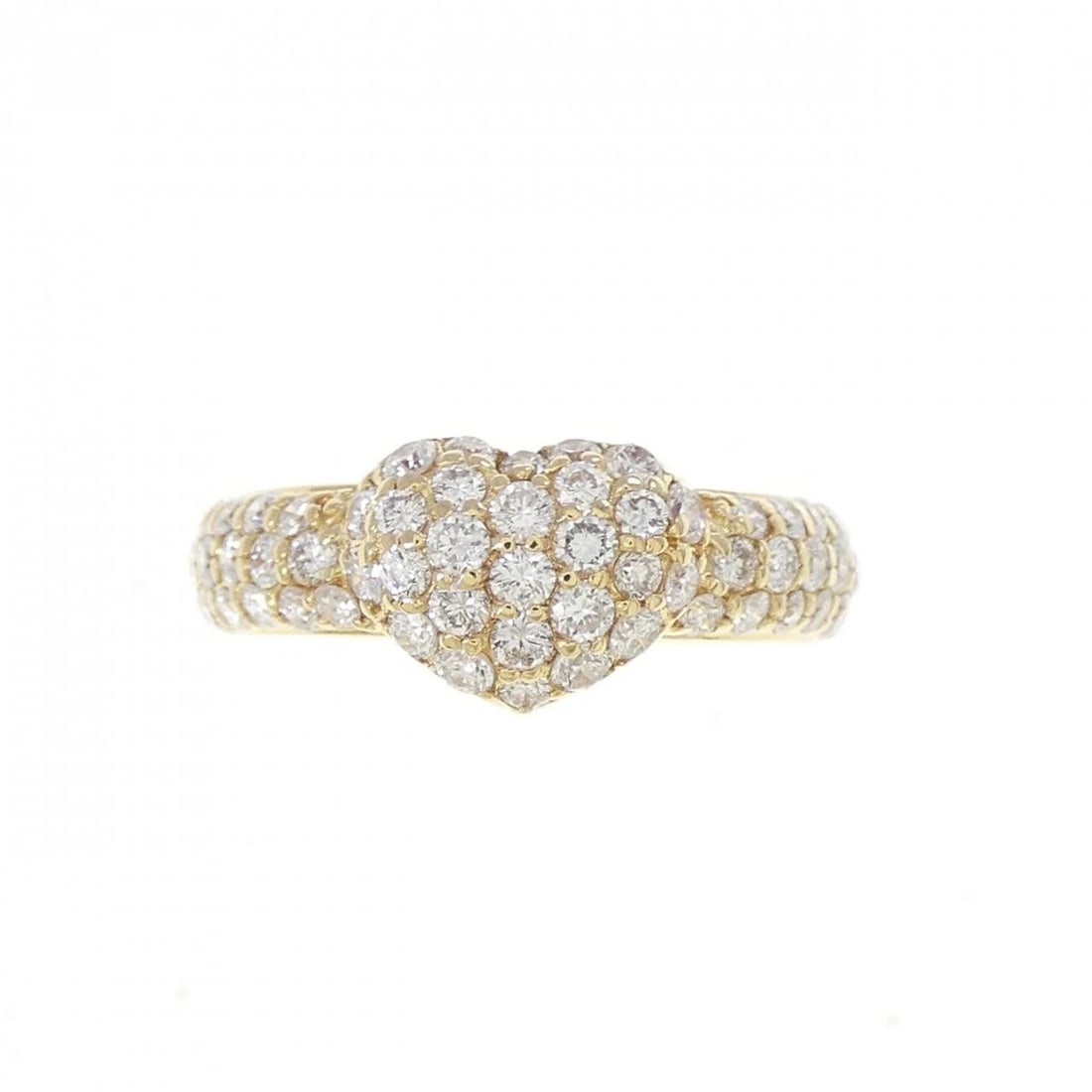 PONTE VECCHIO DIAMOND RING: Ponte Vecchio Diamond Ring Brand: Ponte Vecchio Type/Style: Ponte Vecchio Ring Material: K18 yellow gold Main Stone Natural Color: yellow gold Size: US2 1/4 Accessories: None Accessories Notice: When