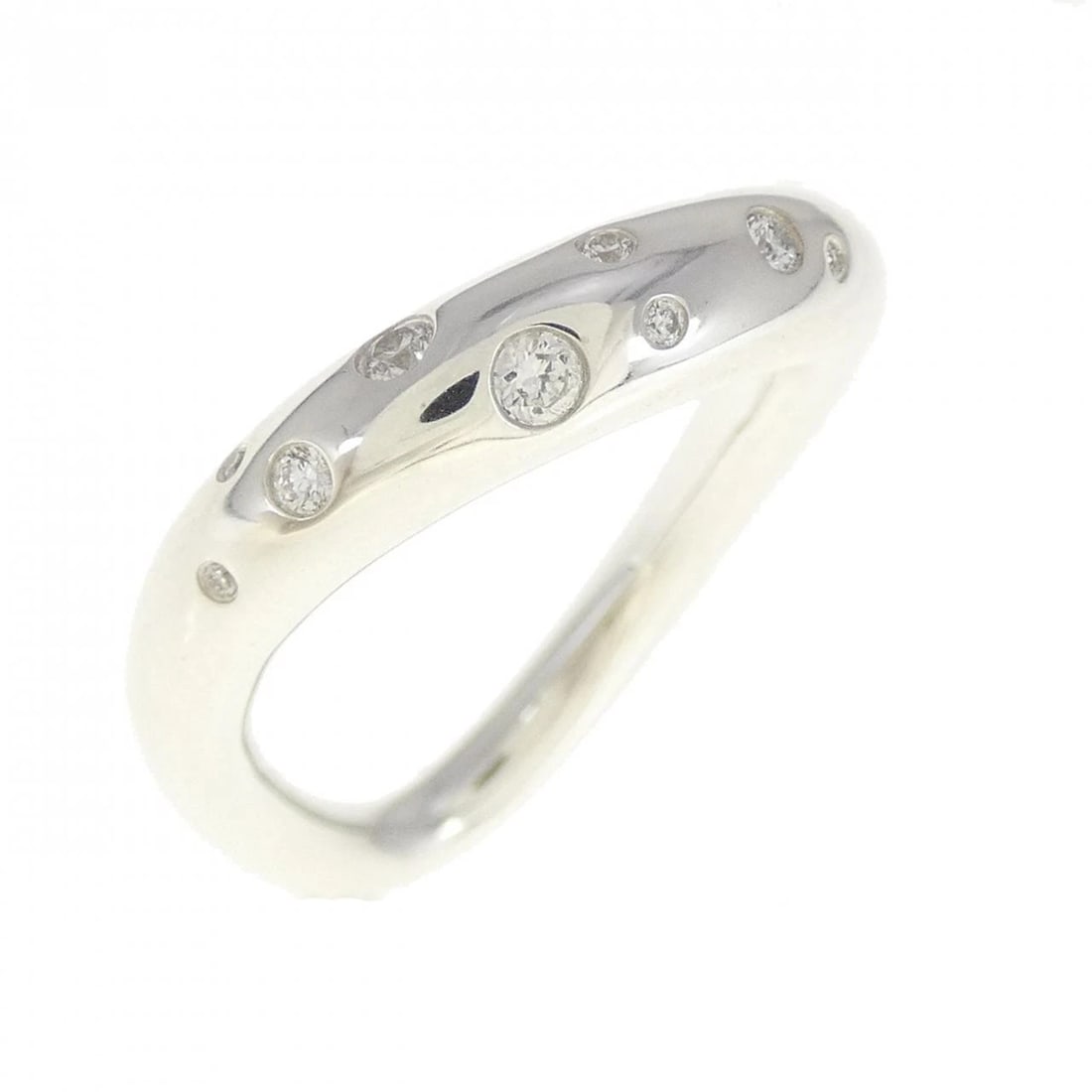 GEORG JENSEN OFFSPRING: Georg Jensen Offspring Brand: Georg Jensen Type/Style: Georg Jensen Ring Material: 925Silver Main Stone Natural Color: silver Size: US5 3/4 Accessories: None Accessories Notice: When purch