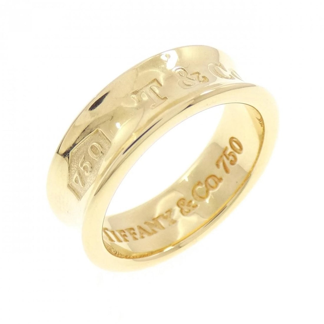 TIFFANY & CO. RING: TIFFANY & Co. Ring Brand: TIFFANY&Co. Type/Style: TIFFANY & Co. Ring Material: 750 yellow gold Color: yellow gold Size: US5 Accessories: None Accessories Notice: When purchasing pre-owned goods,