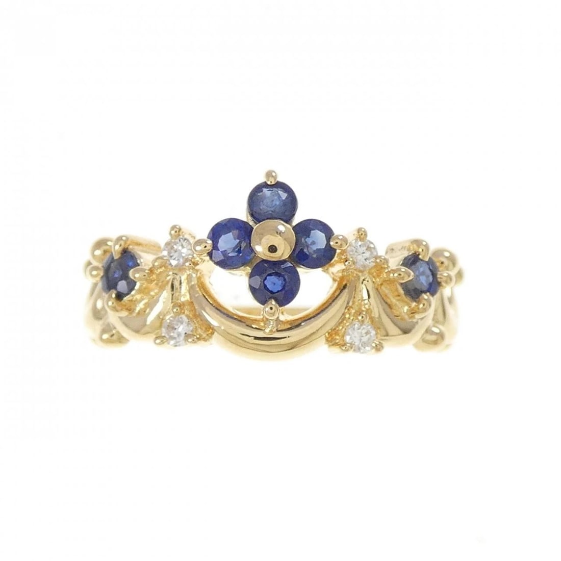 TASAKI SAPPHIRE RING: Tasaki Sapphire Ring Brand: TASAKI Type/Style: Tasaki Ring Material: K18 yellow gold Main Stone Sapphire Color: Yellow gold Size: US5 1/4 Accessories: None Accessories Notice: When purchasing
