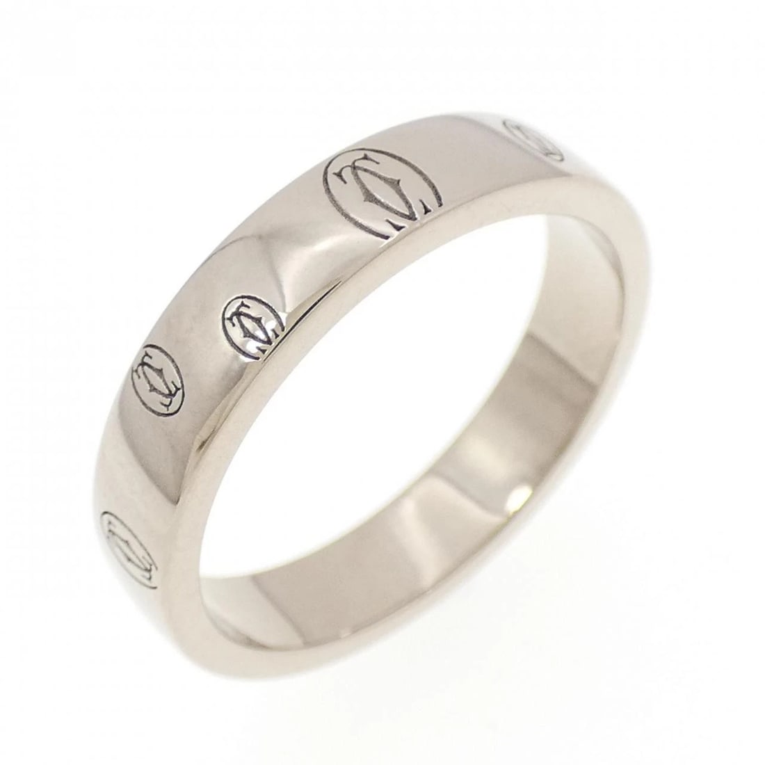 CARTIER HAPPY BIRTHDAY RING: Cartier Happy Birthday Ring Brand: CARTIER Type/Style: Cartier Ring Material: 750 white gold Color: White Gold Size: US7(54) Accessories: None Accessories Notice: When purchasing pre-owned goods,